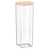 ESTIA ΔΟΧΕΙΟ ΑΠΟΘΗΚΕΥΣΗΣ BAMBOO ESSENTIALS ΠΛΑΣΤΙΚΟ 1700ml ΣΤΟΙΒΑΖΟΜΕΝΟ